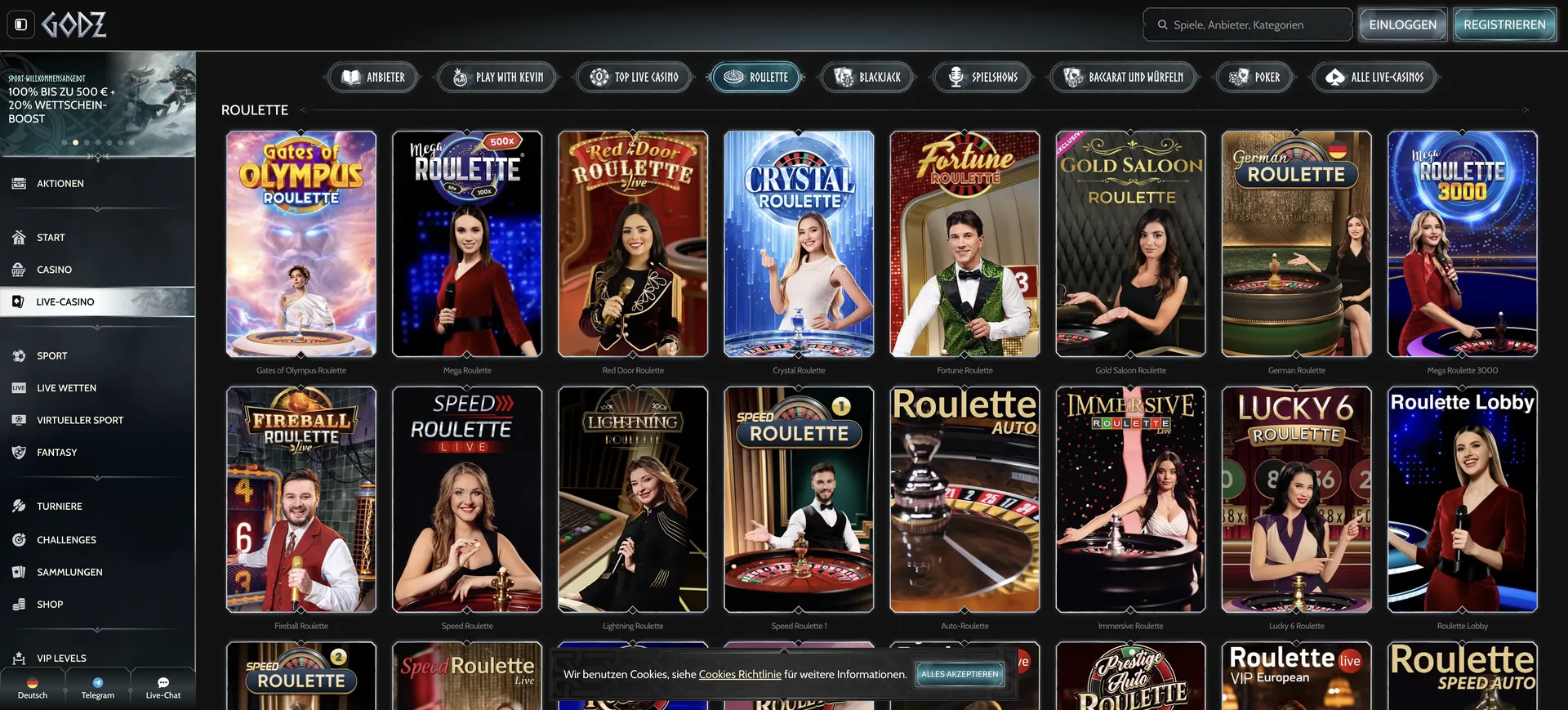 515 De Roulette Godz Casino Auszahlung: 515 De Roulette