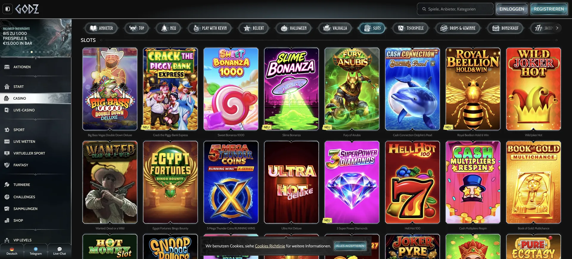 515 De Spielautomaten Godz Casino Login: 515 De Spielautomaten